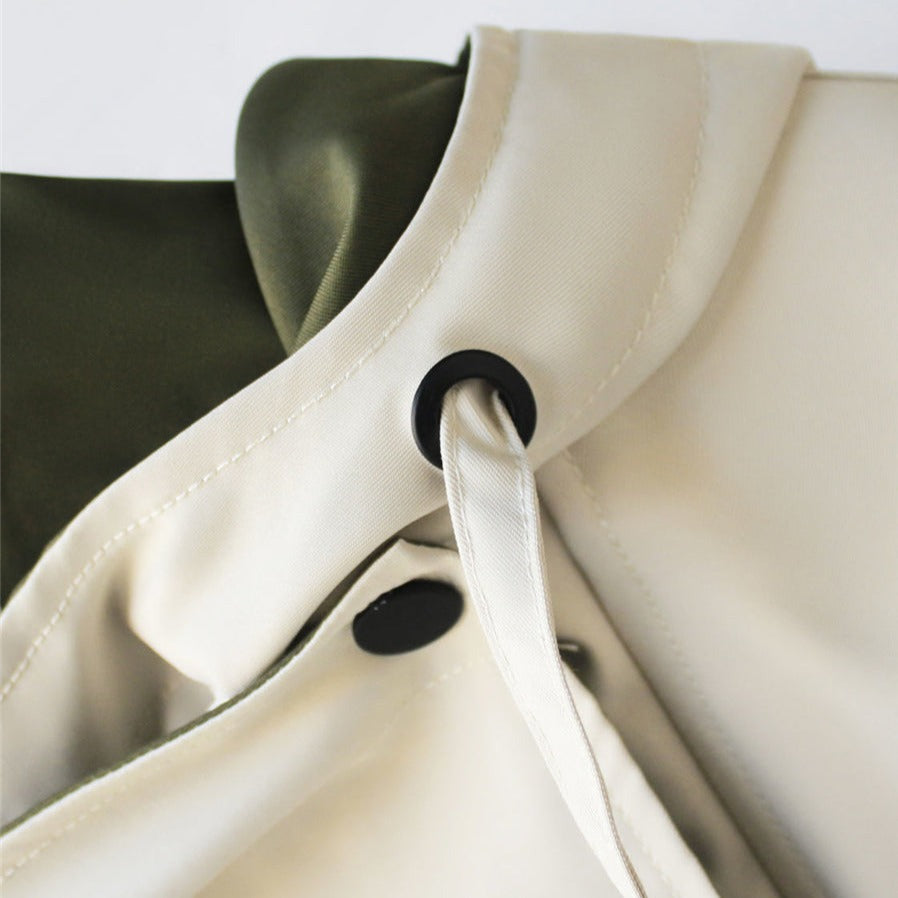 Water-Repellent Double-Layer Windbreaker Jacket