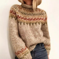 Naomi | Knit Sweater Fair Isle Pattern