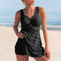 Monica | Skirted Tankini with Built-In Shorts