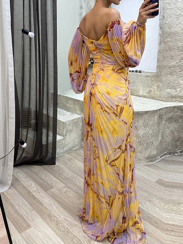 Maya | Silky Maxi Dress