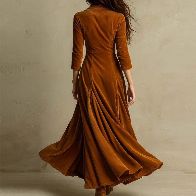 Long Velvet Dress