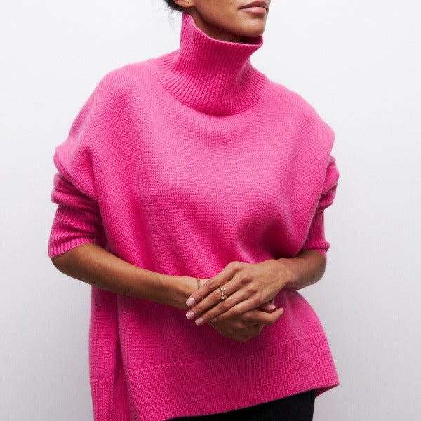 High-Neck Sweater