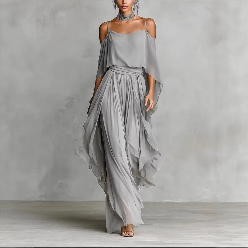 Naomi | Chiffon Maxi Gown