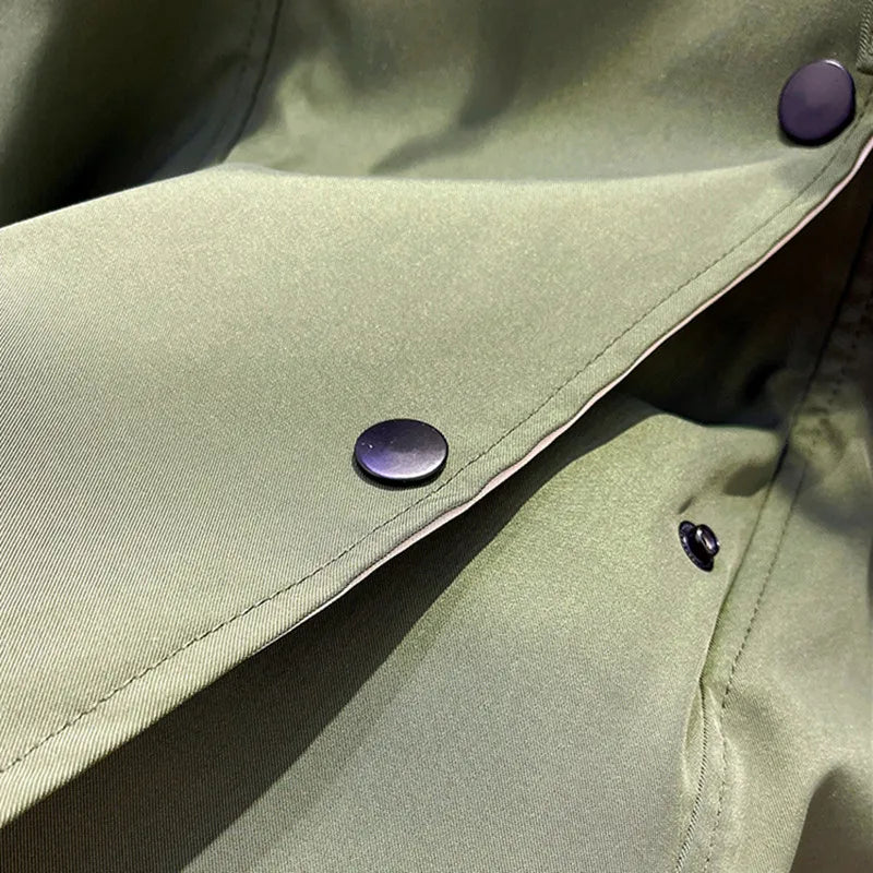 Water-Repellent Double-Layer Windbreaker Jacket