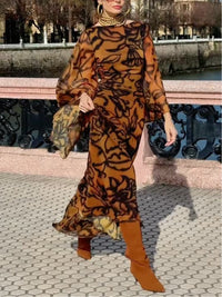 M&H | Printed Maxi Dress