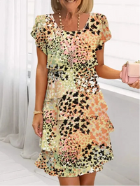 Theresa | Elegant Comfort Ruffle Dress