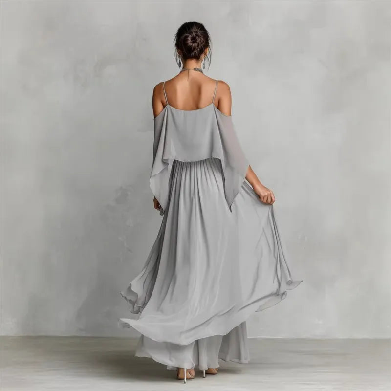 Naomi | Chiffon Maxi Gown