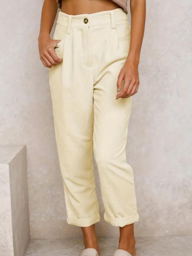 Maya | Pull-On Wide-Leg Pants