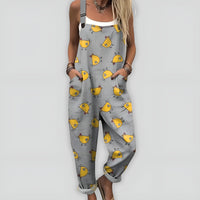 Camila | Overall Playful Chick Print
