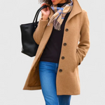 Structured Single-Breasted Coat