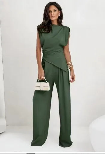 Harper | Two-Piece Set with Wide-Leg Pants