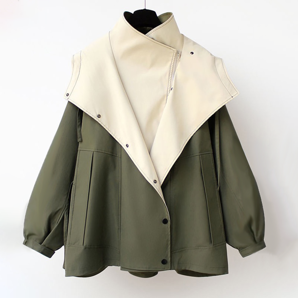 Water-Repellent Double-Layer Windbreaker Jacket