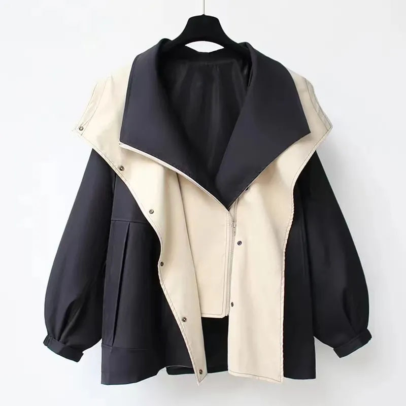Water-Repellent Double-Layer Windbreaker Jacket