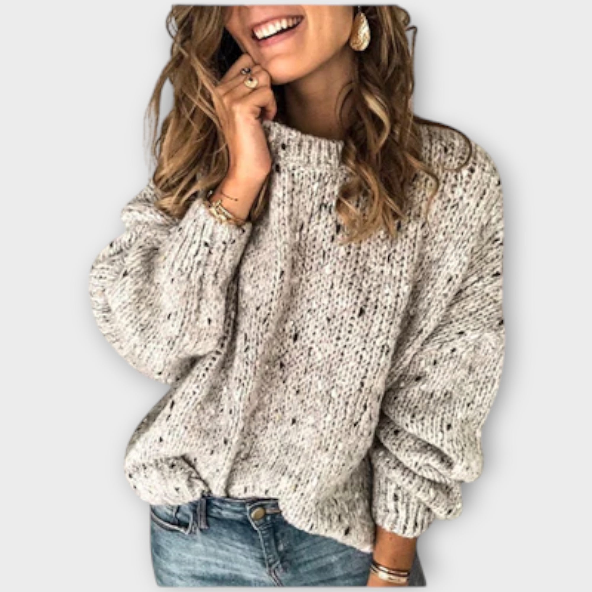 Relaxed-Fit Knit Sweater
