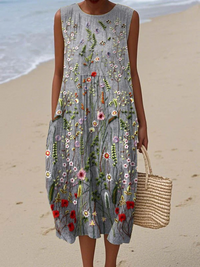 Cara | Lightweight Sleeveless Summer Dress