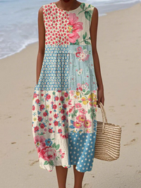 Anna | Lightweight Summer Dress with Sleeveless Design