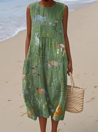 Hope | Lightweight Summer Dress with Sleeveless Design