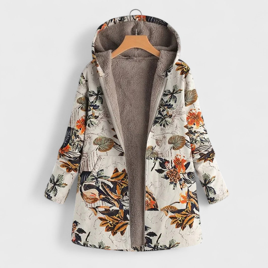 Fleece-Lined Hooded Jacket
