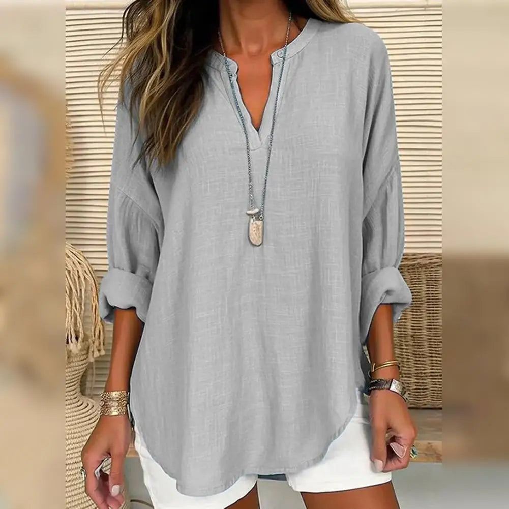 PENELOPE | Blouse au look lin