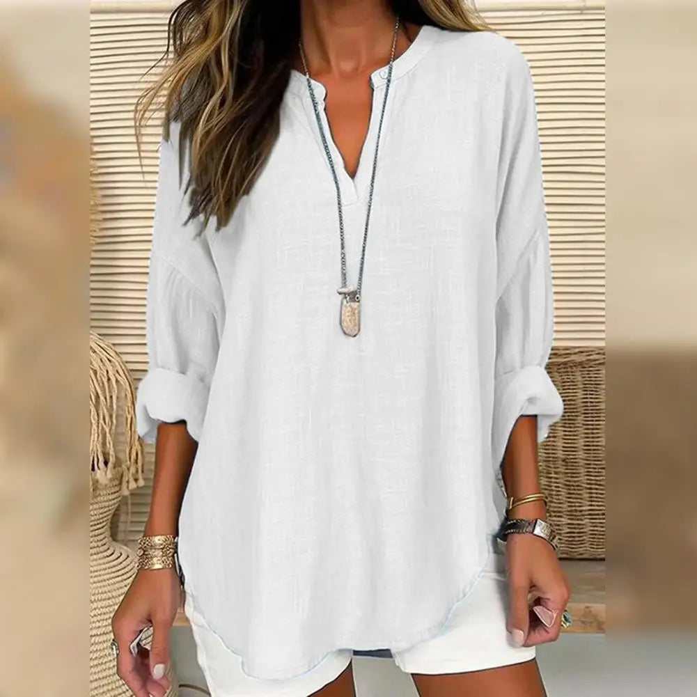 PENELOPE | Blouse au look lin