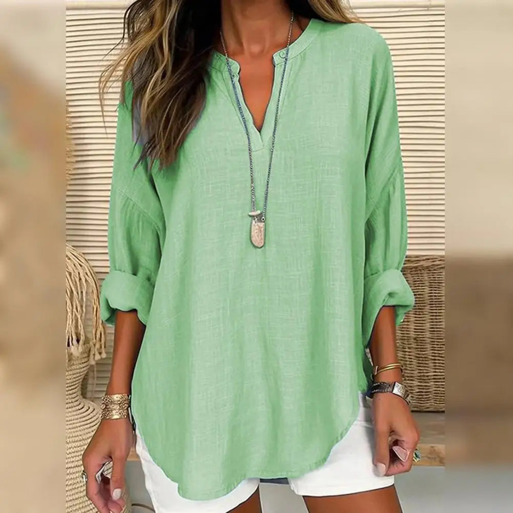 PENELOPE | Blouse au look lin