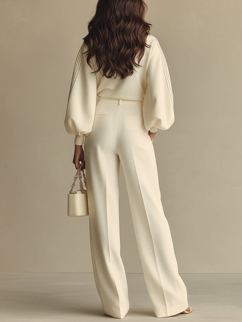Selena – complete outfit with wide pants