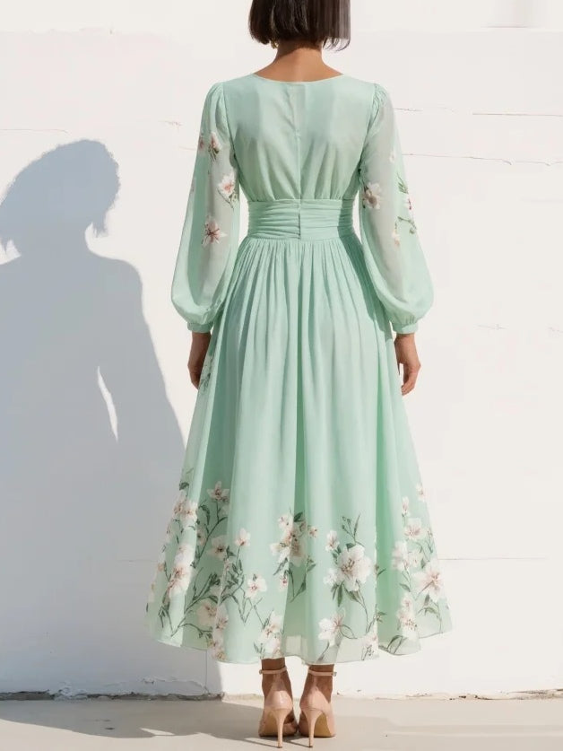 Imani | Floral Midi Dress
