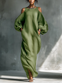 M&H | Off-Shoulder Maxi Dress