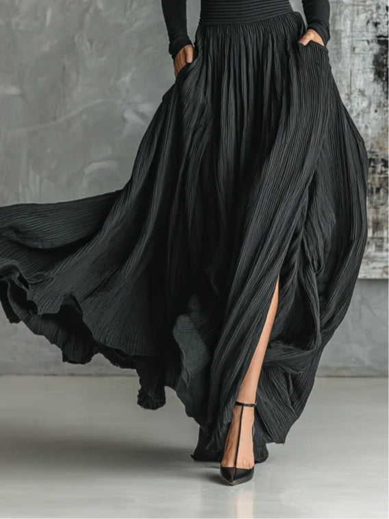 M&H | Two-Piece Set with Pleated Skirt