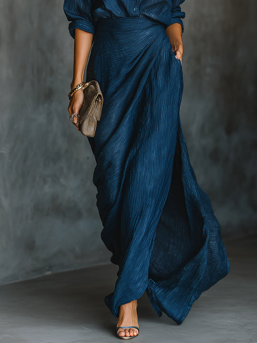 M&H | V-Neck Maxi Dress