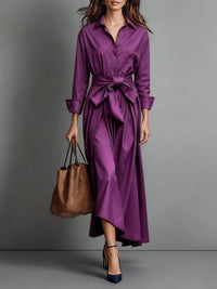M&H | Maxi Dress with Bow Detail