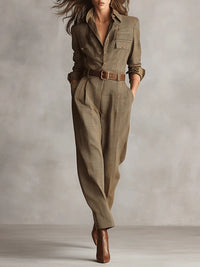 M&H | Jumpsuit in Plaid
