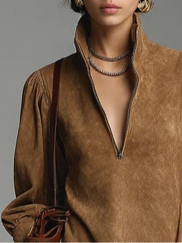 M&H | Suede Dress