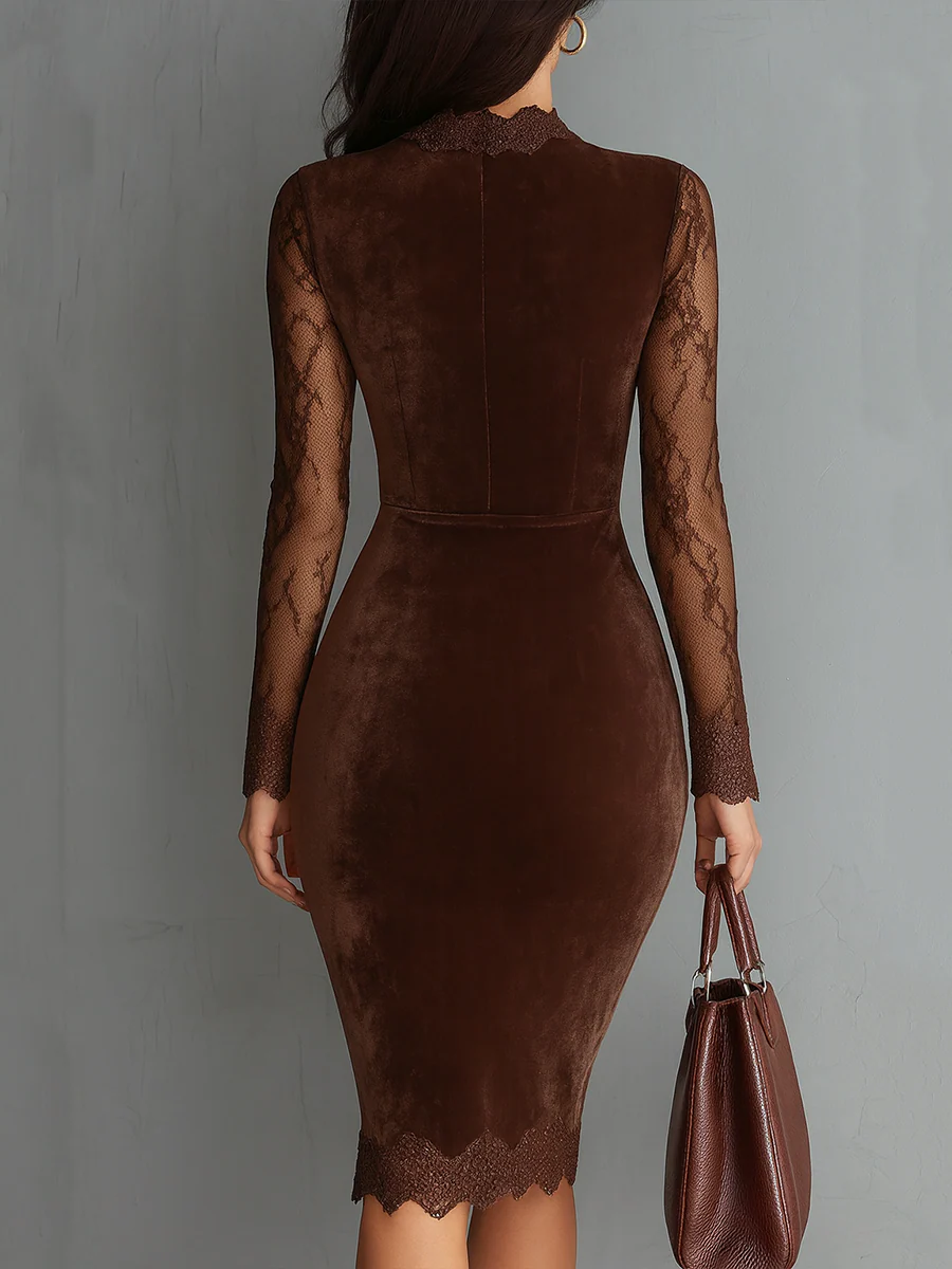 M&H | Velvet Mini Dress