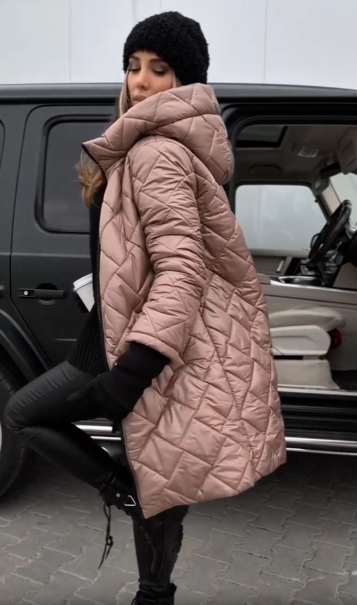 Quilted Hooded Jacket