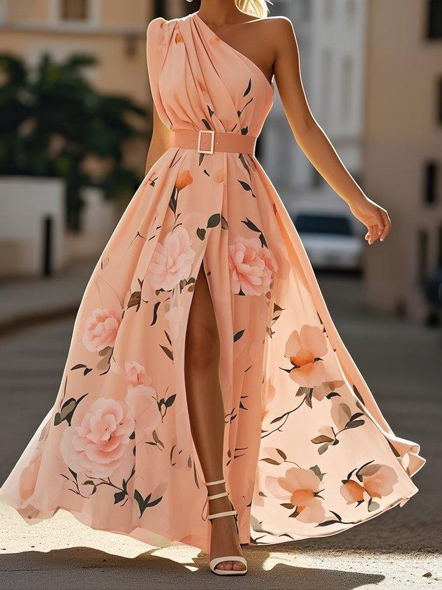 Harper | Floral Chiffon Maxi Dress