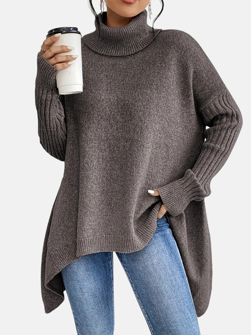 Oversized Turtleneck Sweater