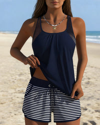 Monique | Striped Tankini