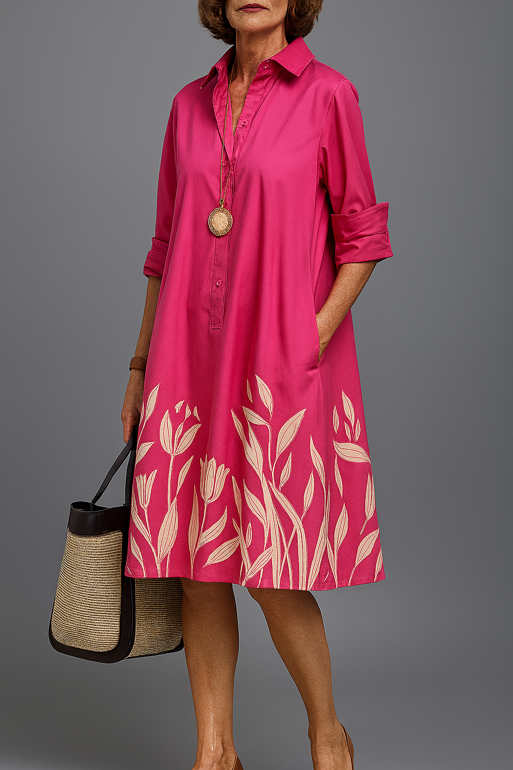 Grace | Stylish and Carefree Midi Dress