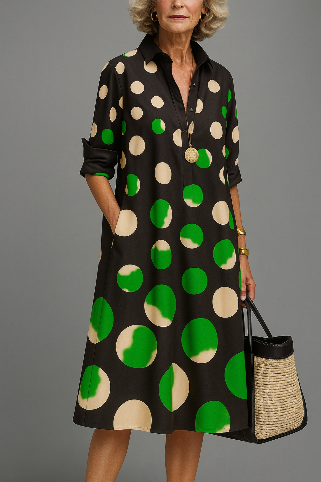 Naomi | Stylish and Carefree Midi Dress