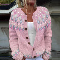 Maya | Knit Button-Front Cardigan