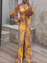 Maya | Silky Maxi Dress