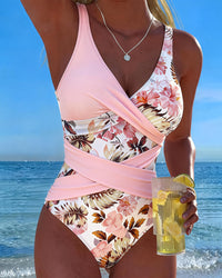 Ava | One-Piece Swimsuit Floral Print
