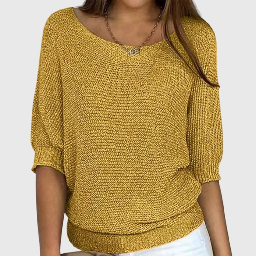 Relaxed-Fit Knit Sweater