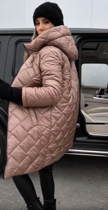 Quilted Hooded Jacket