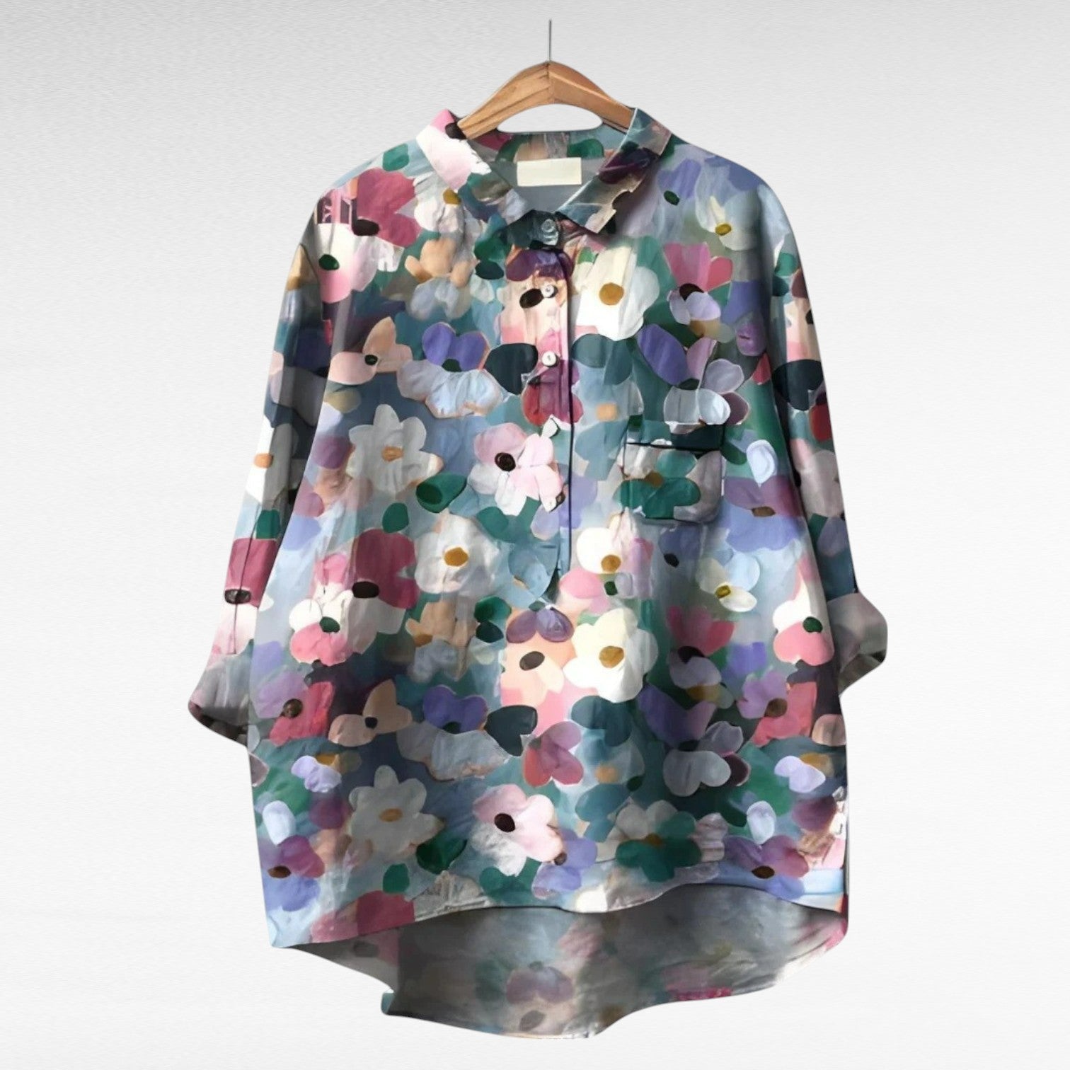 M&H | Polyester-Viscose Blend Blouse