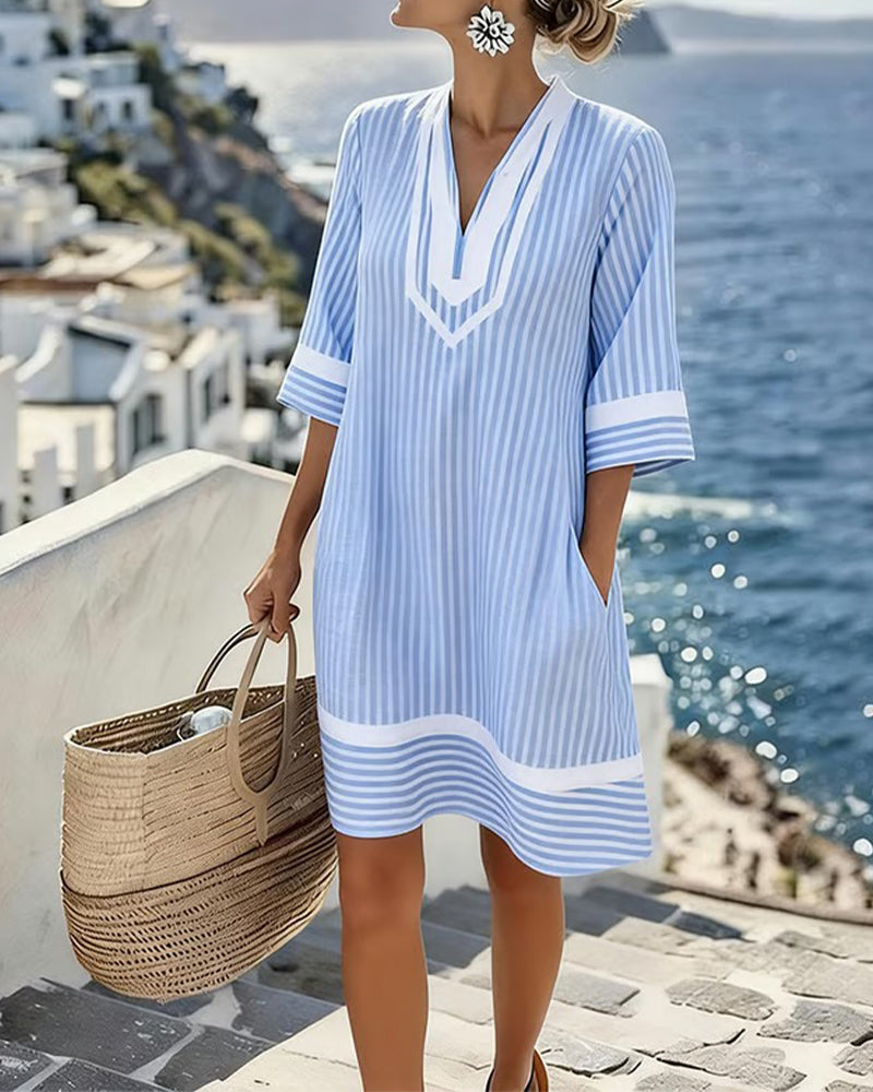 Harper | V-Neck Dress