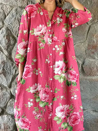 Nira | Art Floral Dress