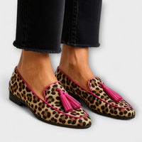 Tasseled Slip-On Slippers