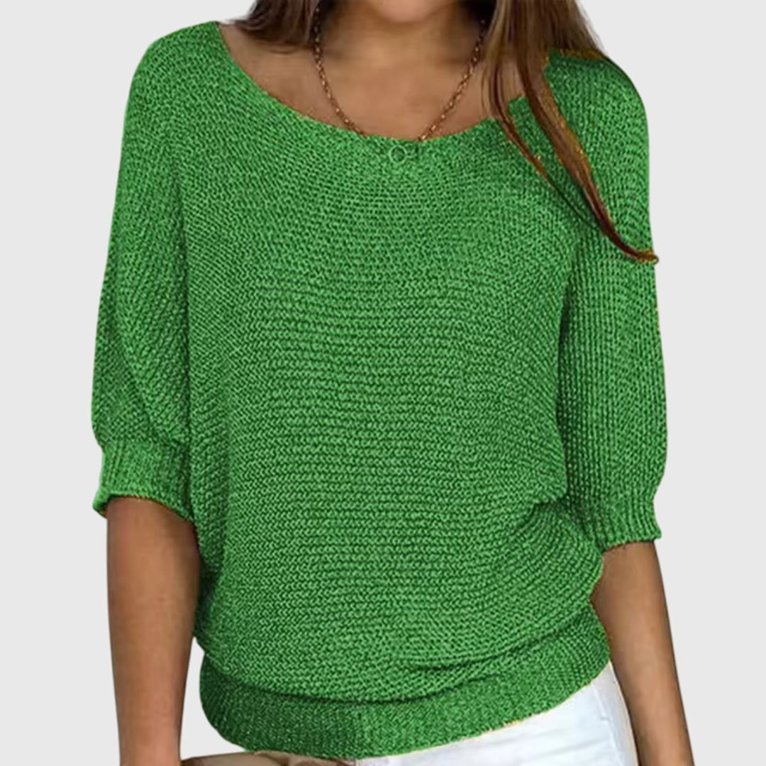 Relaxed-Fit Knit Sweater